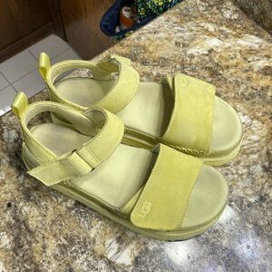 UGG Yellow Women's Sandals